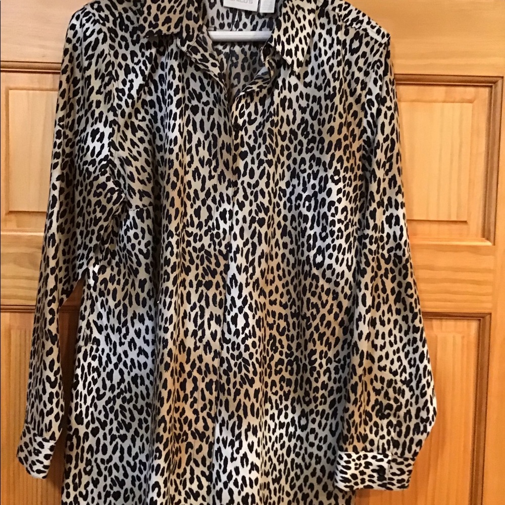 Chicos no iron long blouse